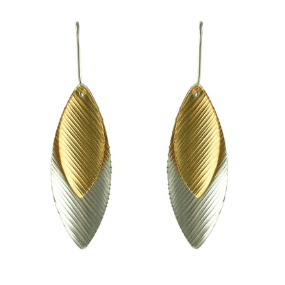 Liquid Sun Long Drop Earrings