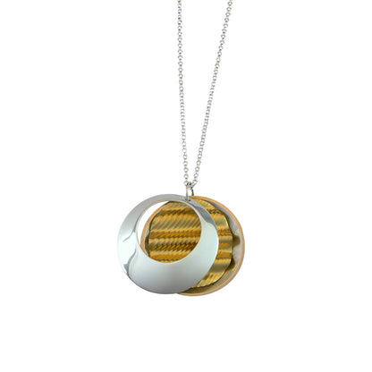Circular Pebble Pendant