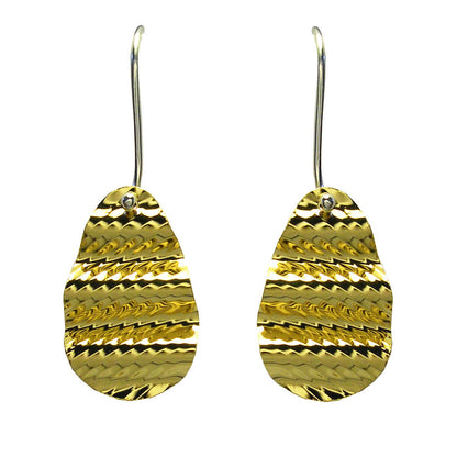 Ocean Facets Pebble Earrings