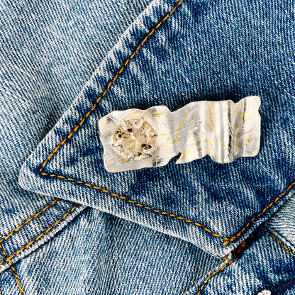 Expanded Skies, Sun Over High Moor Citrine Brooch