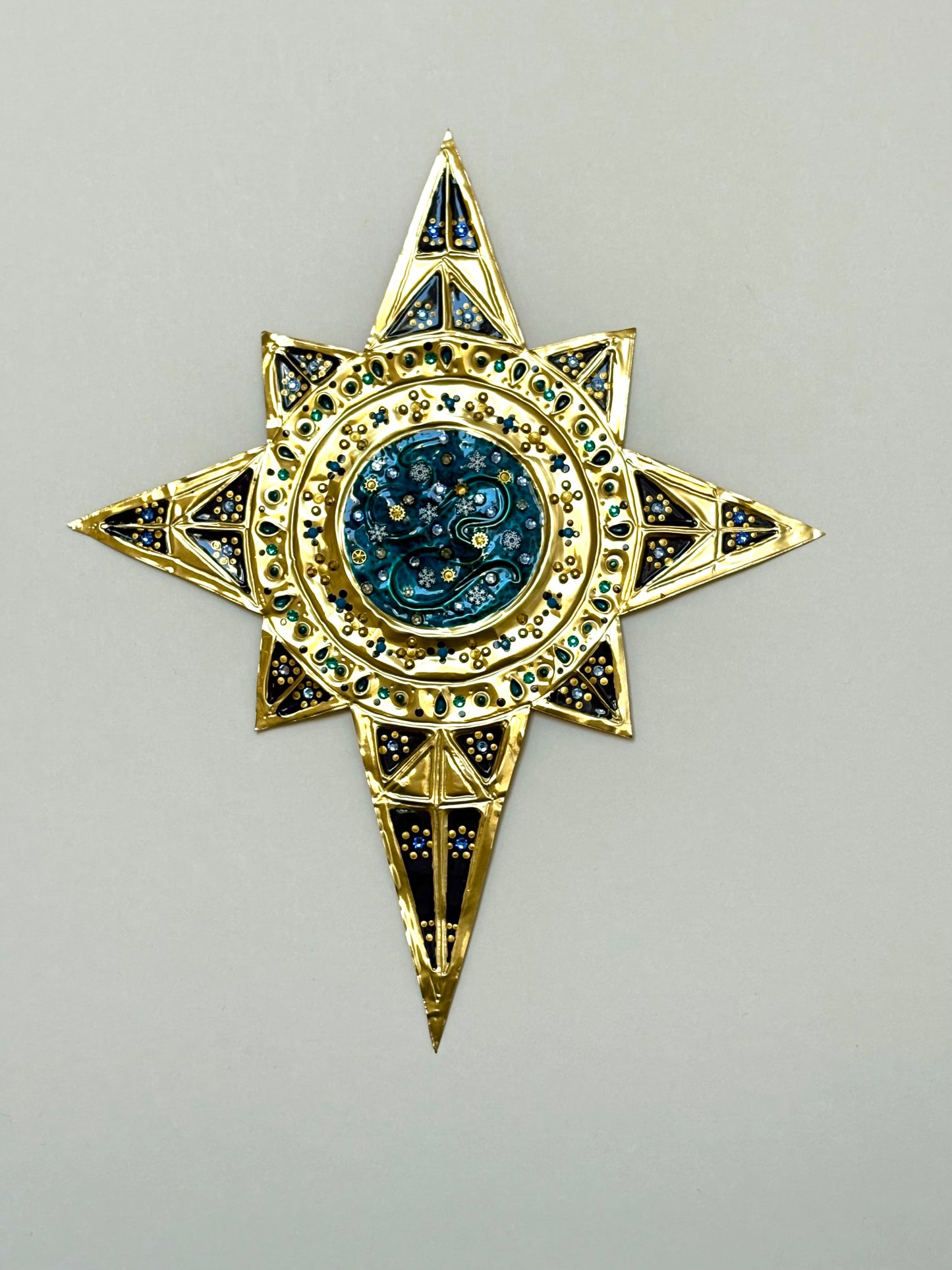 Tin Christmas Decoration Stars