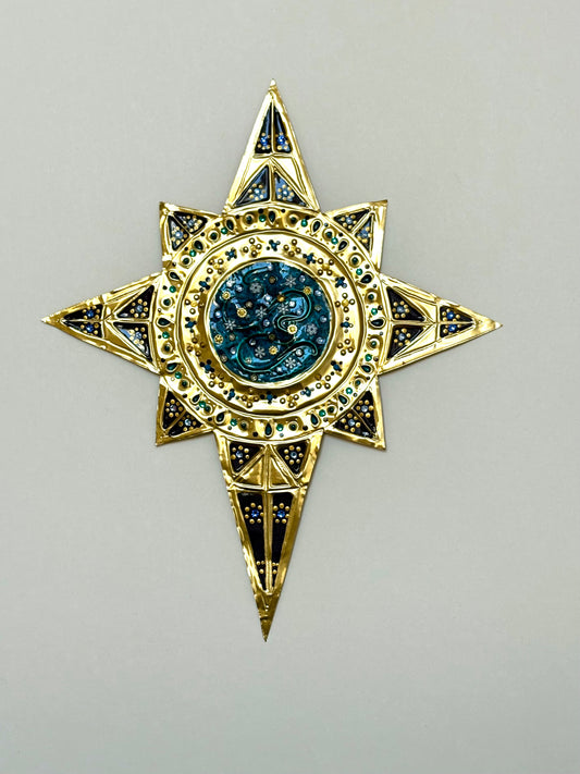 Tin Christmas Decoration Stars