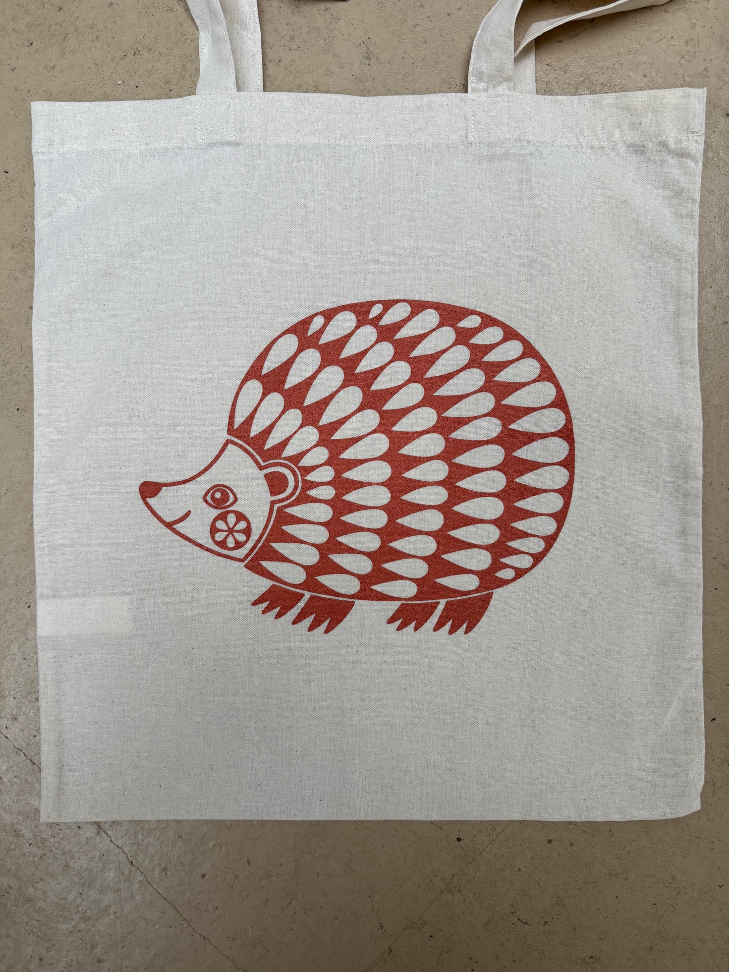 Folk Print  - Recycled Cotton Tote Bag