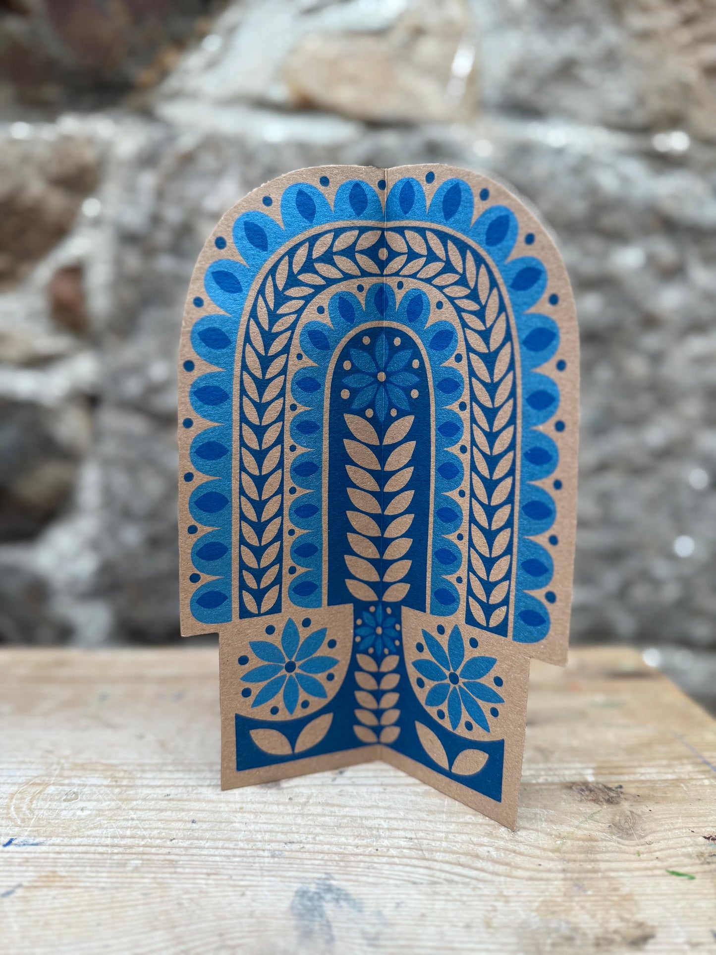 Small Folk Tree stand up decorations