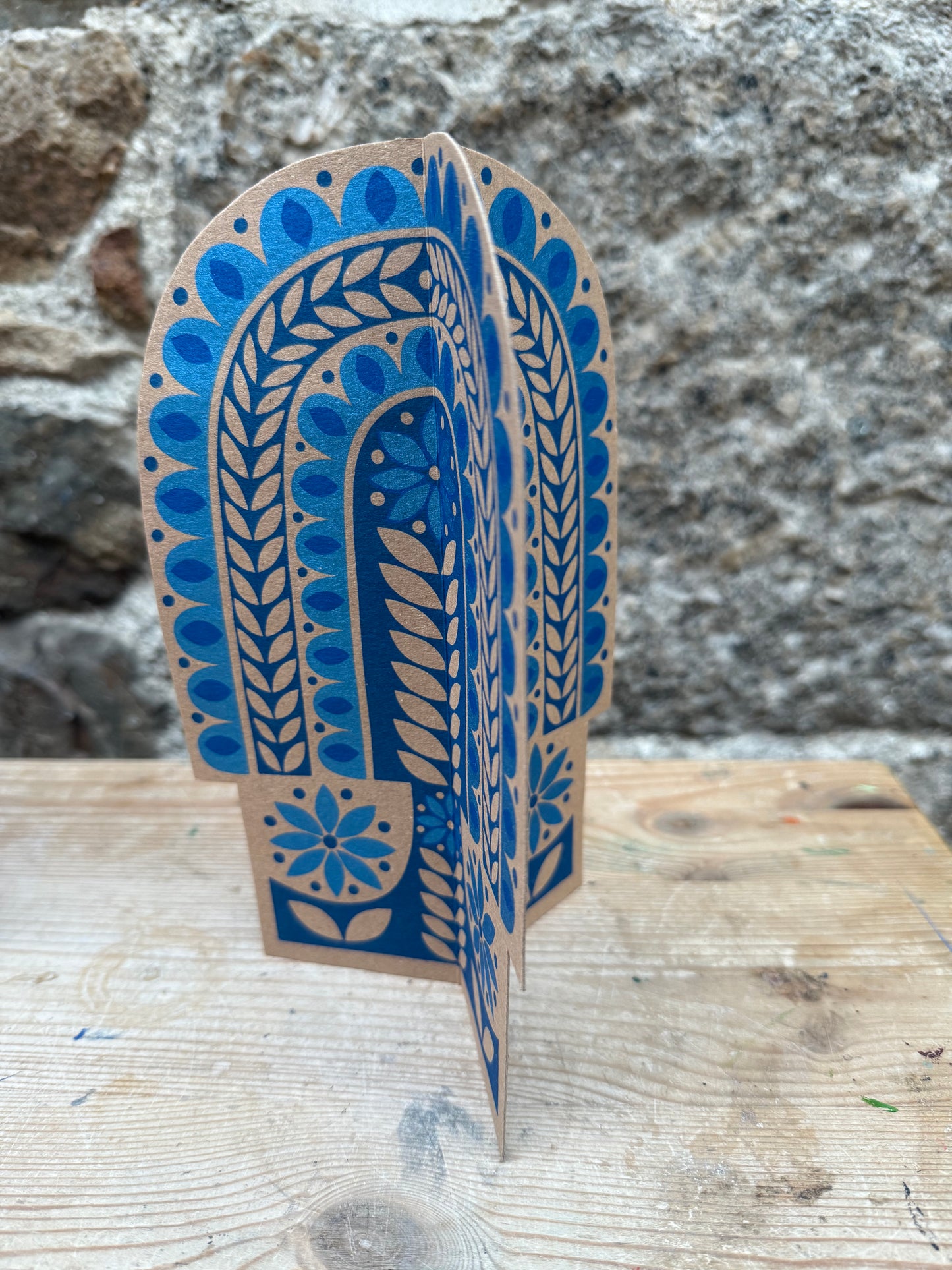 Small Folk Tree stand up decorations