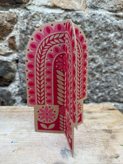 Small Folk Tree stand up decorations