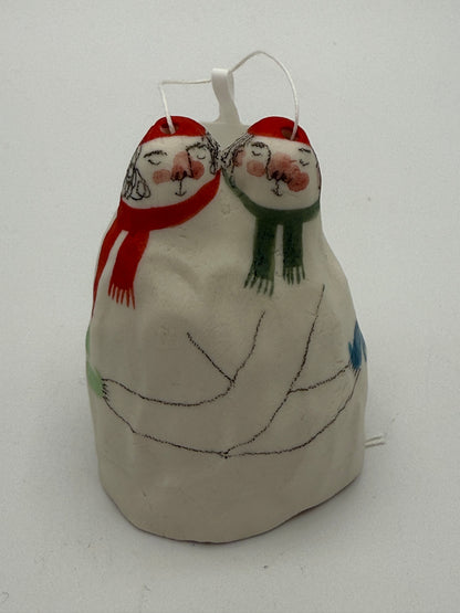 Porcelain Jingle Bauble