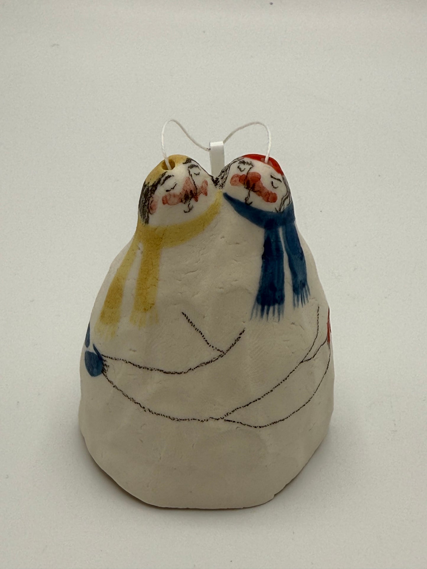 Porcelain Jingle Bauble