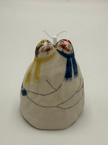 Porcelain Jingle Bauble