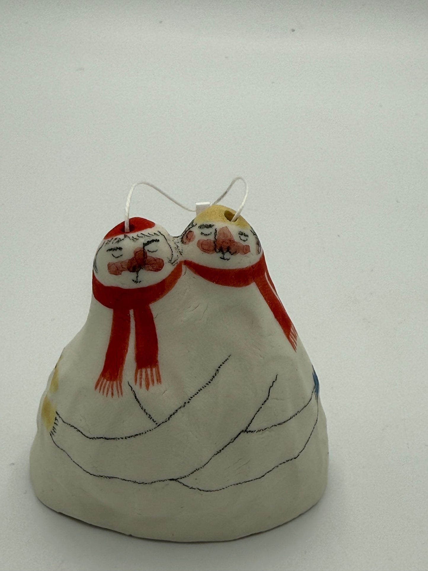 Porcelain Jingle Bauble