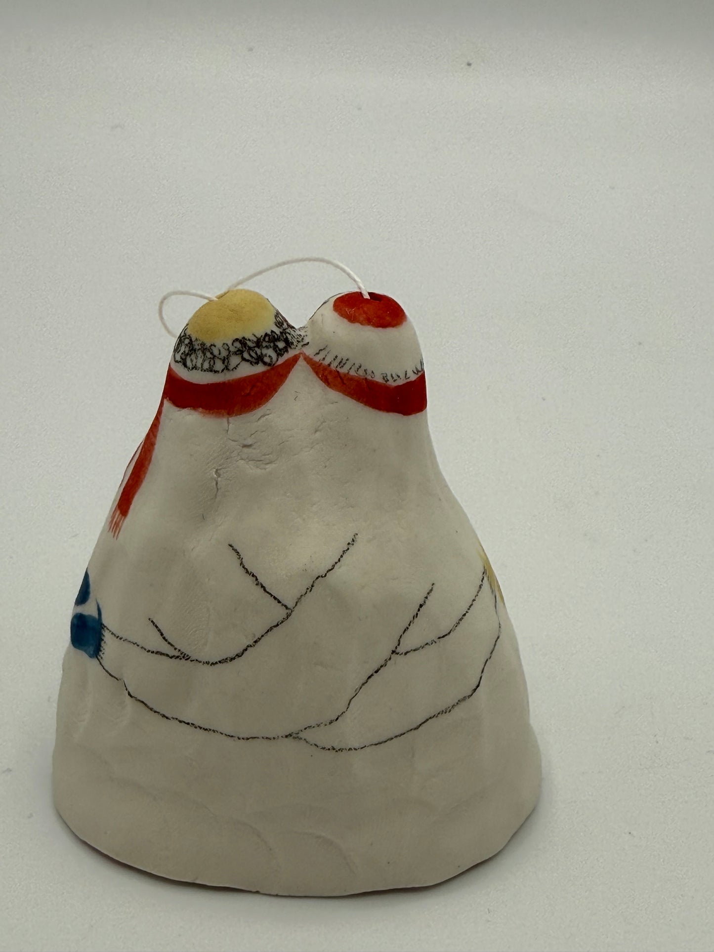 Porcelain Jingle Bauble