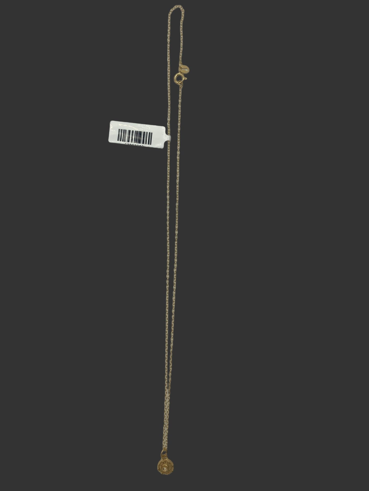 Mini Mandala Pendant - Gold Vermeil with Citrine