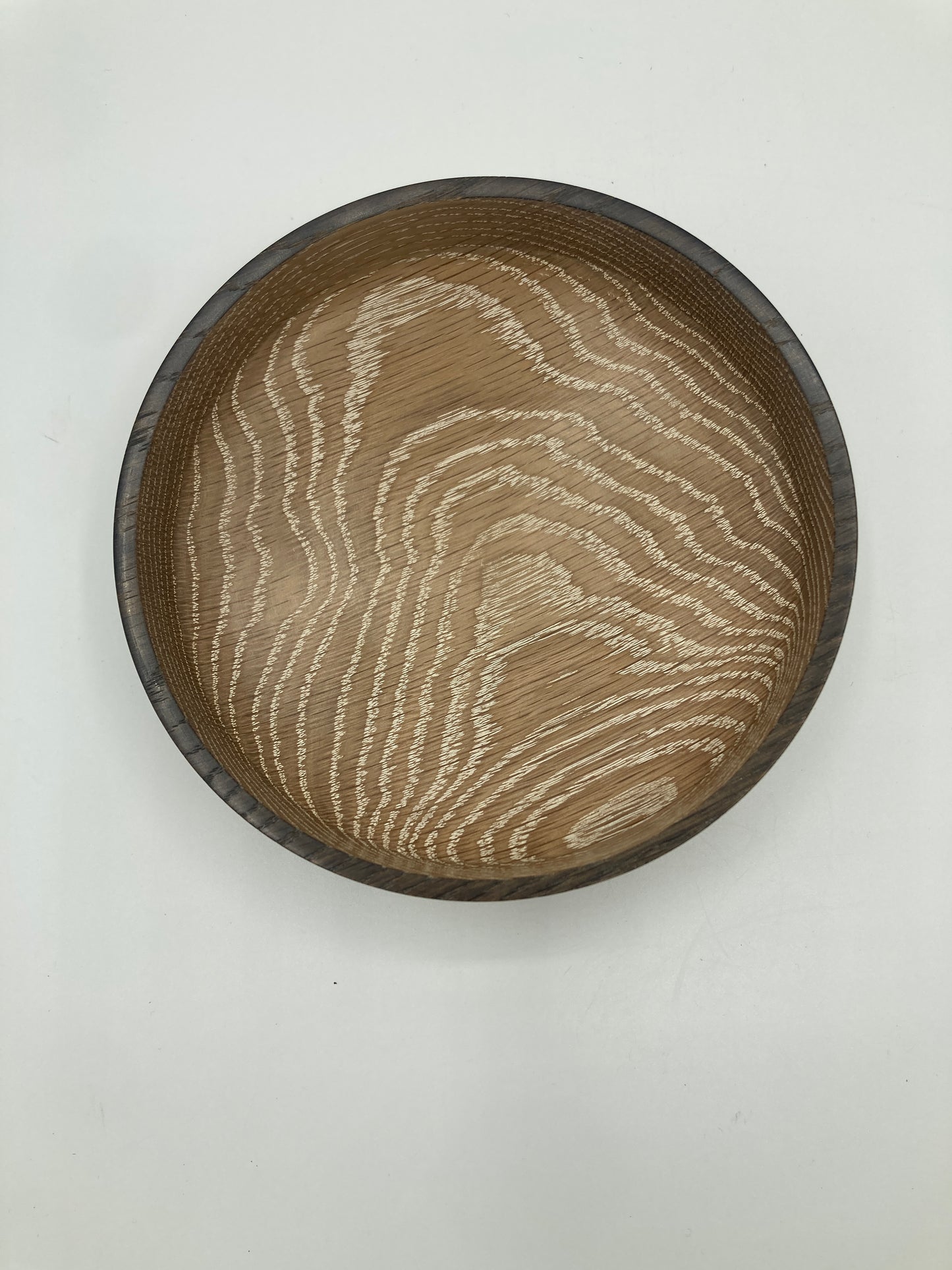 Straight Sided Oak bowl