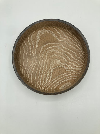 Straight Sided Oak bowl