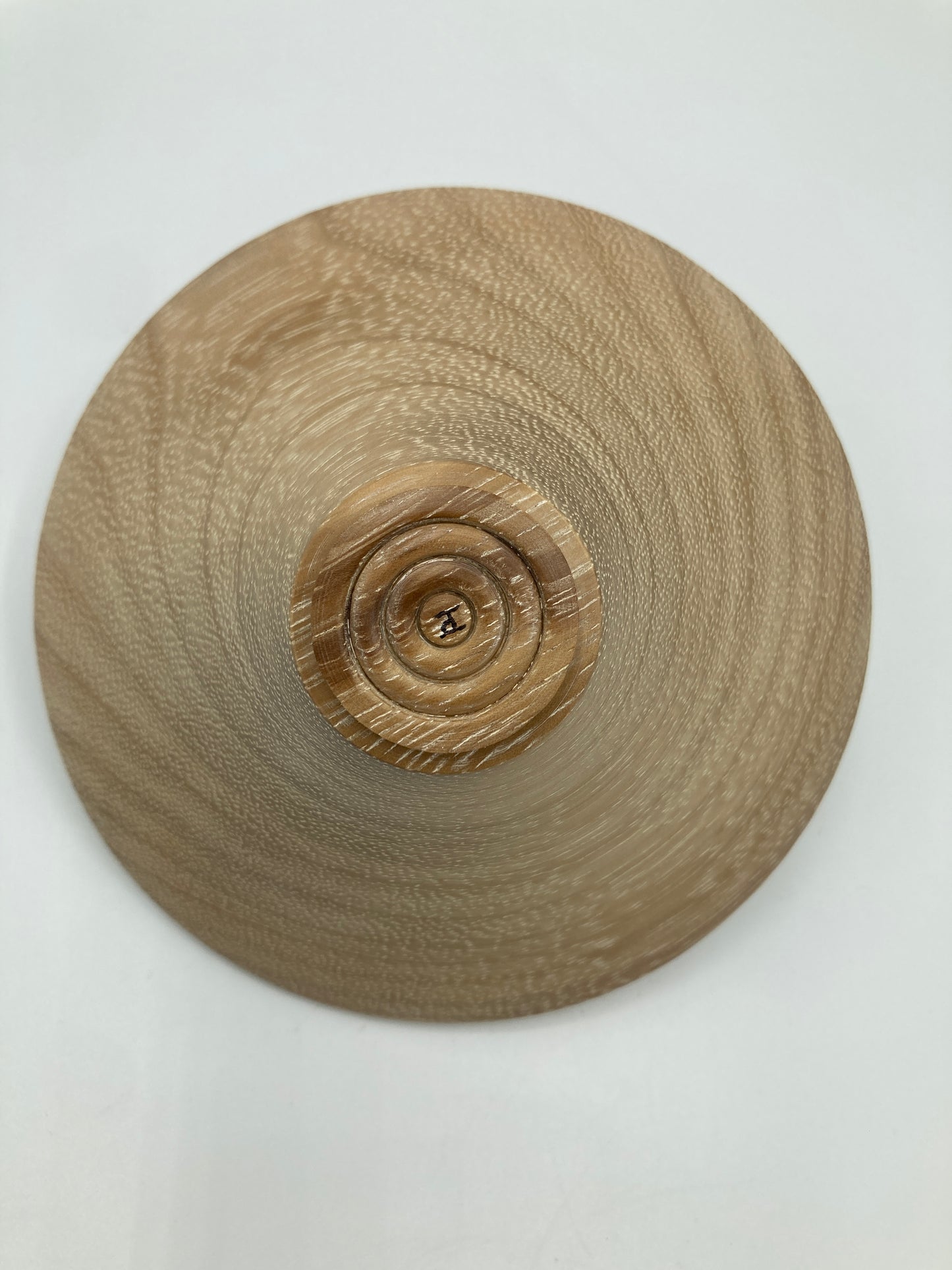 Flared  Iroko bowl