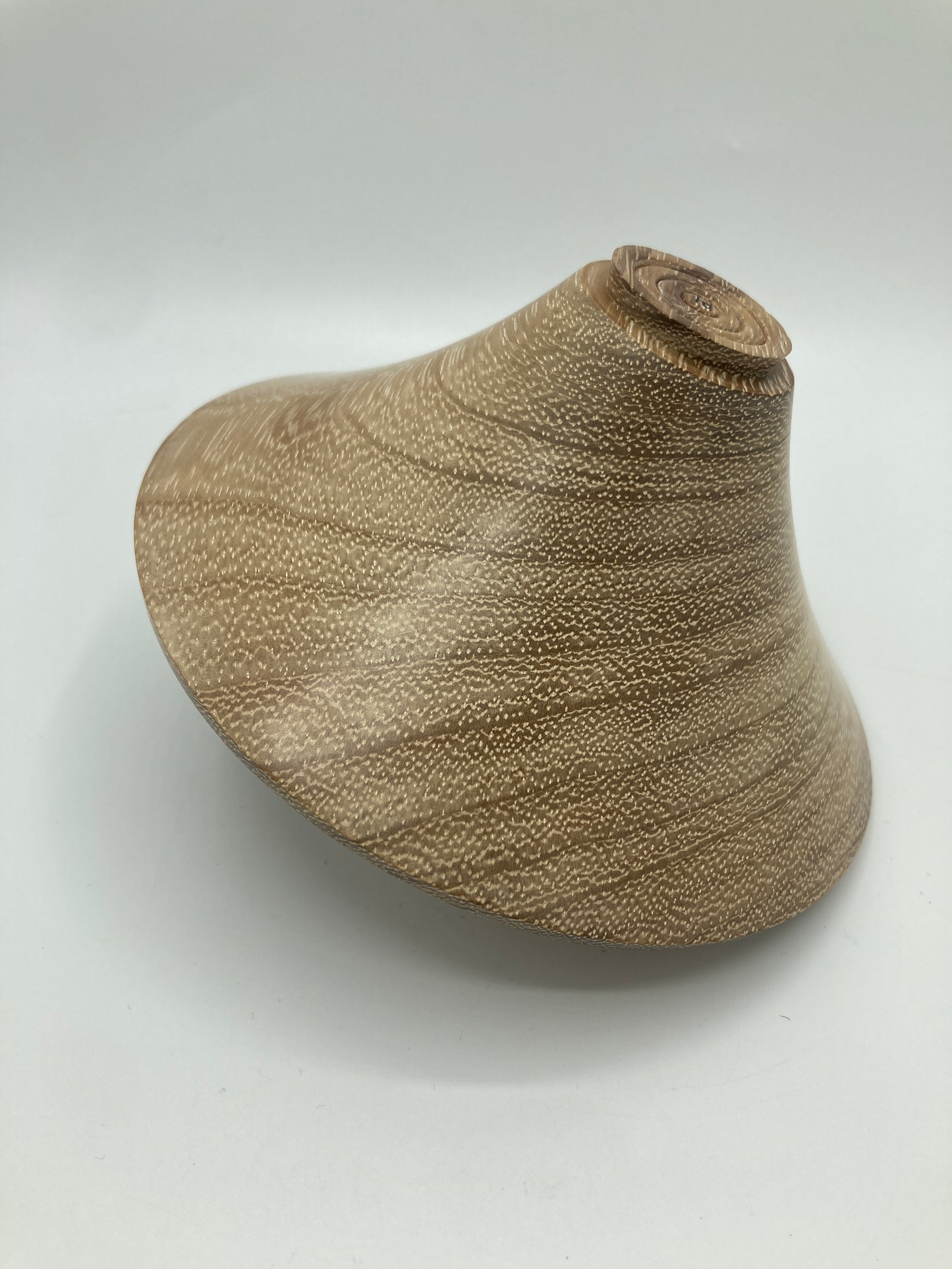 Flared  Iroko bowl