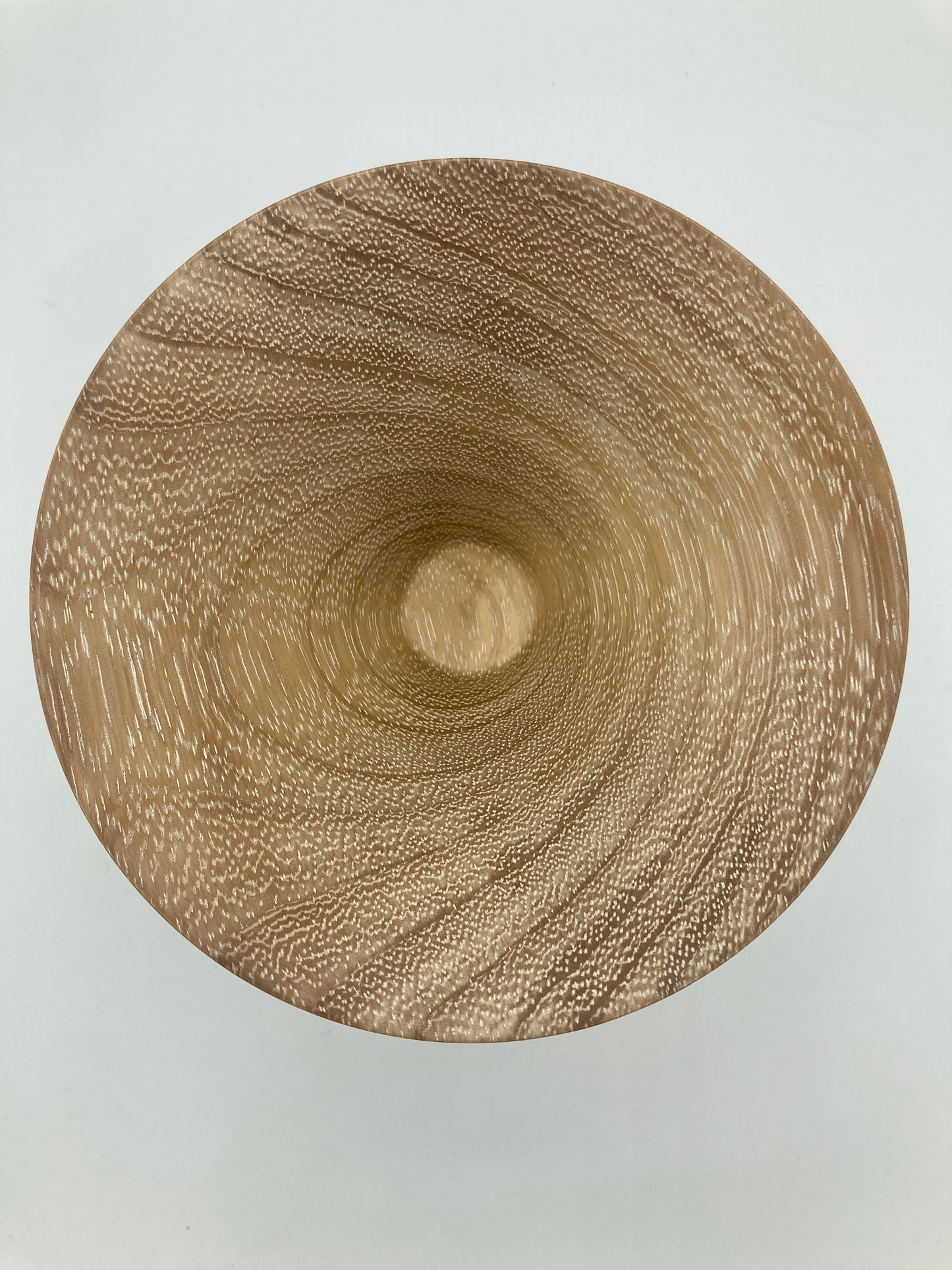 Flared  Iroko bowl