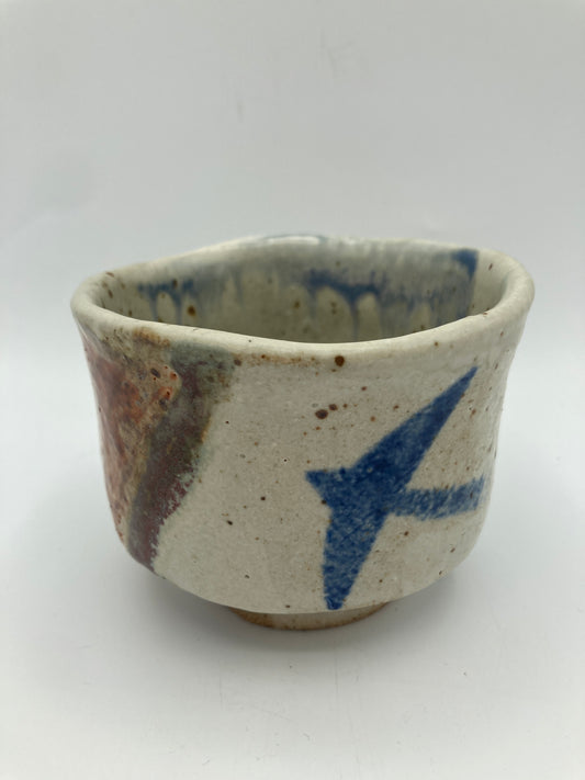 Flying Bird Tea Bowl