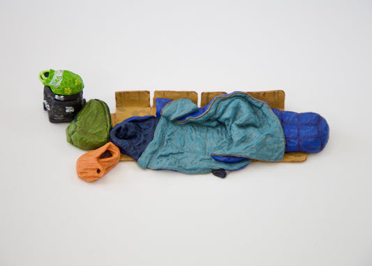 'Bed Room' miniature sculpture