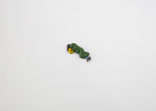 'Someone Sleeping Rough' miniature sculpture