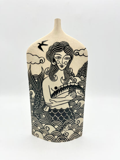 Mermaid & Fish Vessel