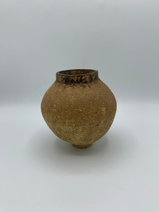 Clay 'Harvest Moon' Jar