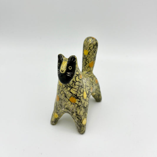 Green Ceramic Cat