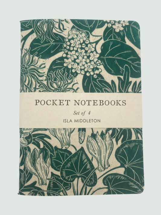 Set of Four Pocket Notebooks