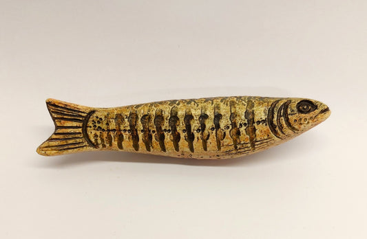 'Minnow' small stoneware sculpture