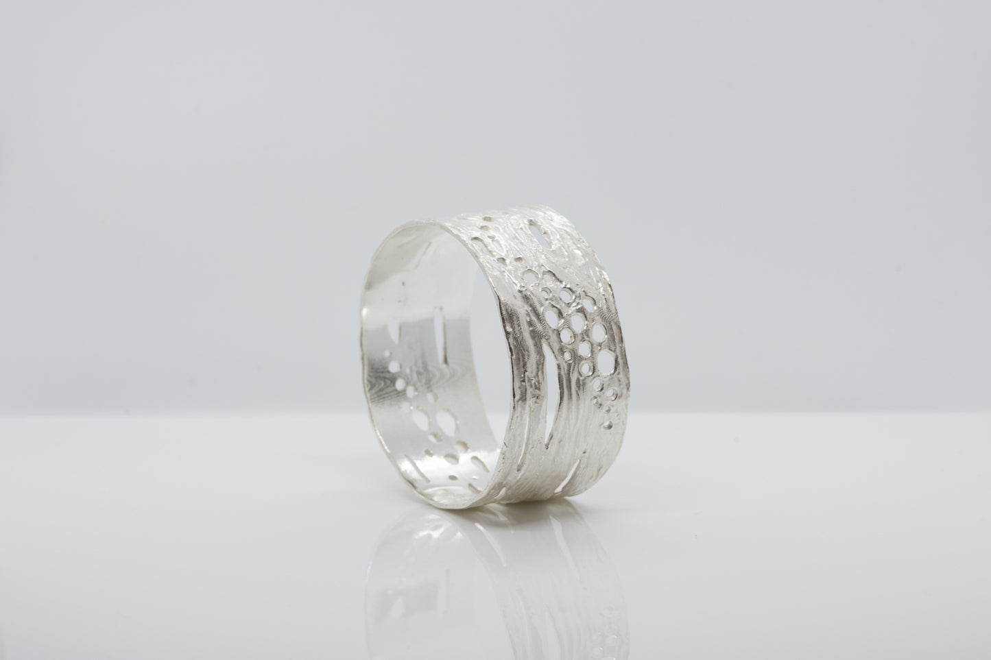 Honey Fungus Holey Bangle