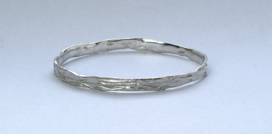 Honey Fungus Thin Bangle