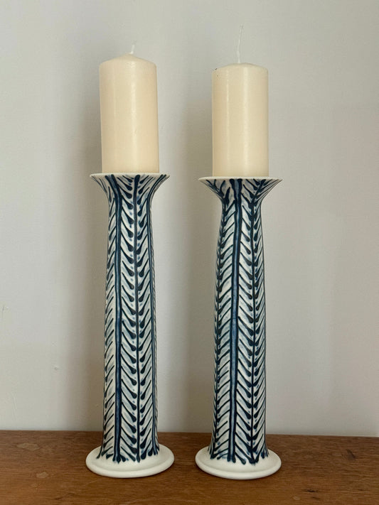 Porcelain Candlesticks