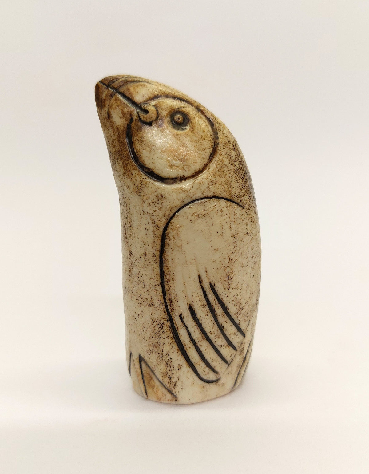 'Round-Winged Puffin' small porcelain sculpture