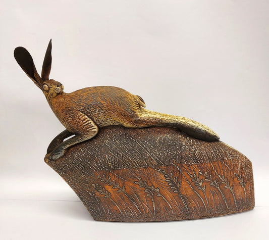 'September' stoneware sculpture