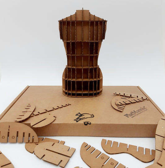 Flatpack Quarter-scale Mannequin - Design name of 'D'.