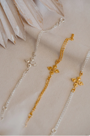 Tekhenu Cross Bracelet