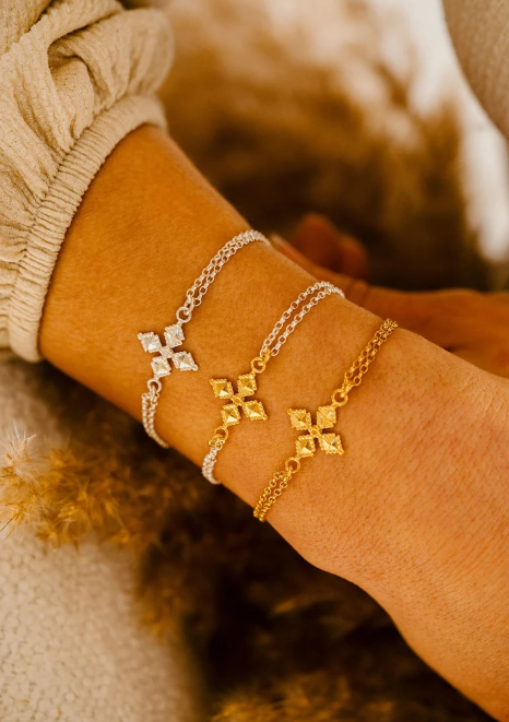 Tekhenu Cross Bracelet