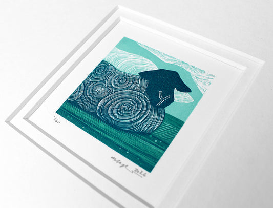 'Sheep 2026' unframed print