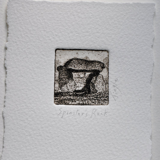 'Spinster's Rock' unframed mini print