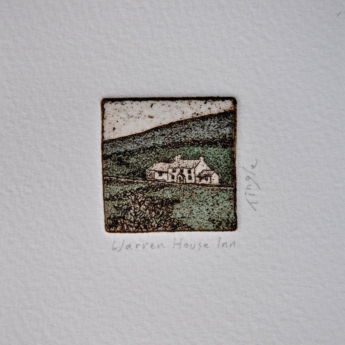 'Warren House Inn' unframed mini print
