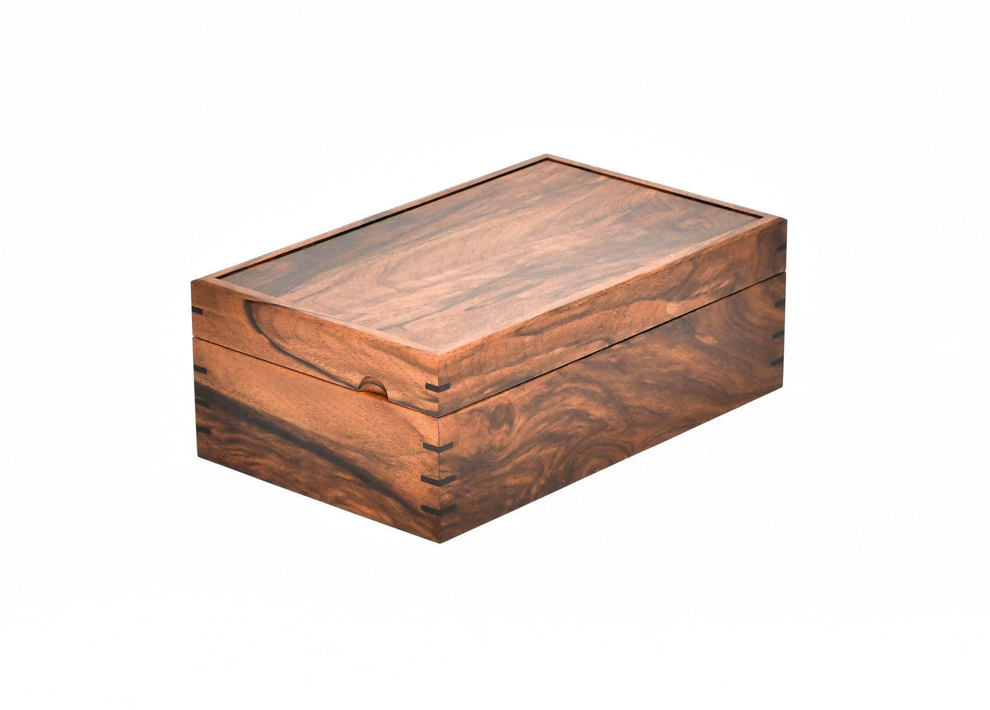 English Walnut Jewellery Box