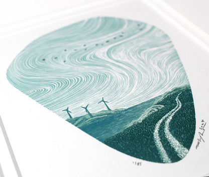 'Winds of Change 2024' unframed print