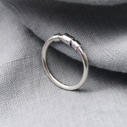 Silver Spinner Ring