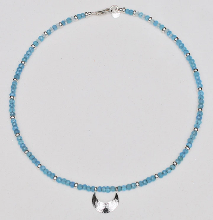 Crescent moon necklace
