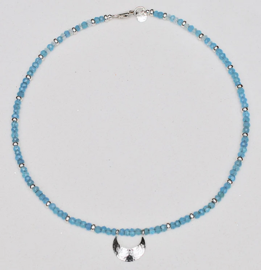 Crescent moon necklace