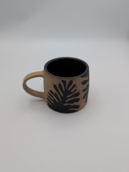 Pine Sgraffito Mug