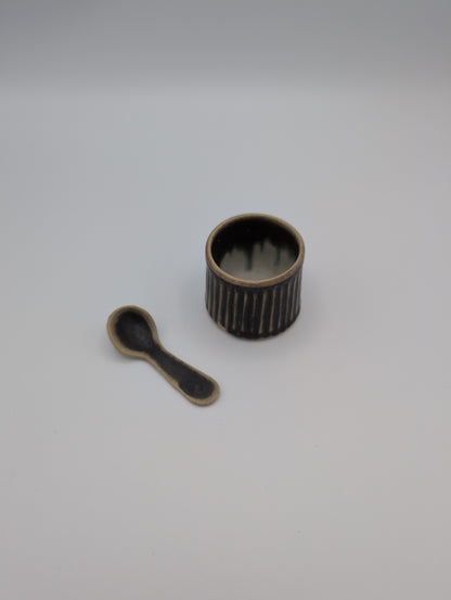 Flinders Tiny Pot and Spoon Set