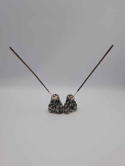 Leafy Incense Holders