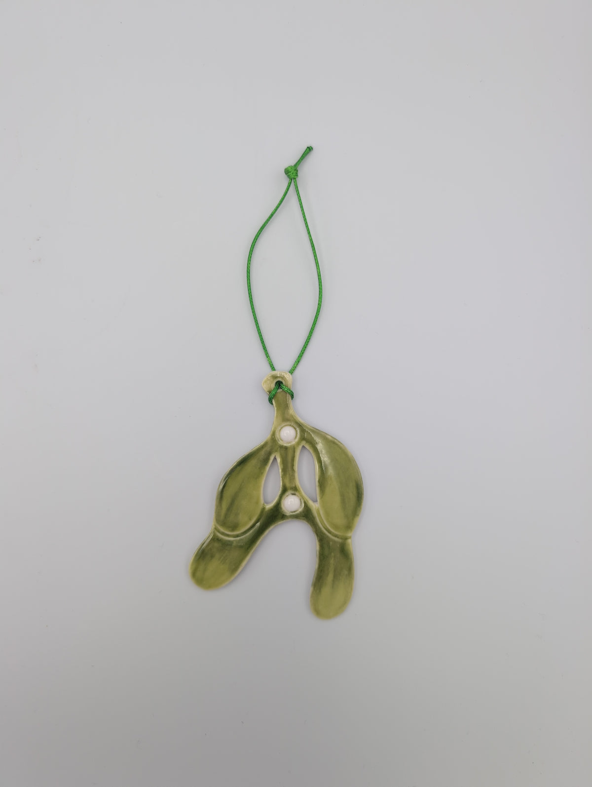 Porcelain Mistletoe Decoration