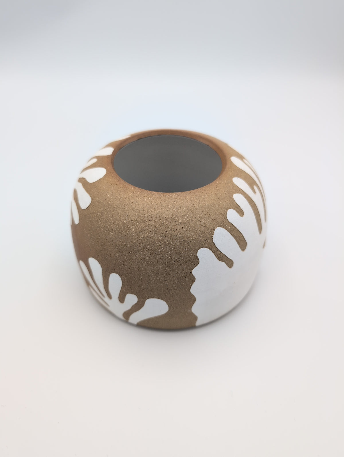 Pine Sgraffito Vase